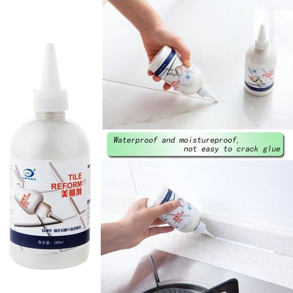 

280ml tile grouts white black practical floor ceramic waterproof mouldproof gap filling sealant home construction tool