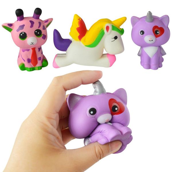 

decompression toy cute unicorn squishies toys kawaii pegasus unicorn slow rising knead toy reliever kids gift new arrival