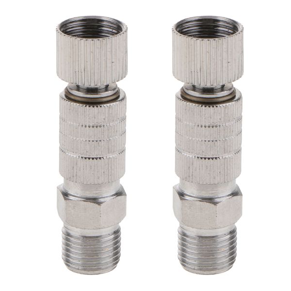 

2x quick coupler for airbrush quick connect coupler for airbrush 1/8 \"hose