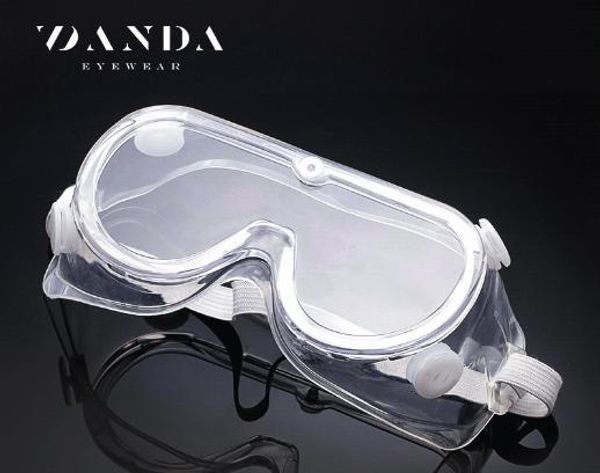

dhl ready to ship transparent dustproof and fogproof goggles for myopia full closed goggles for windbreak and sand spray wanda