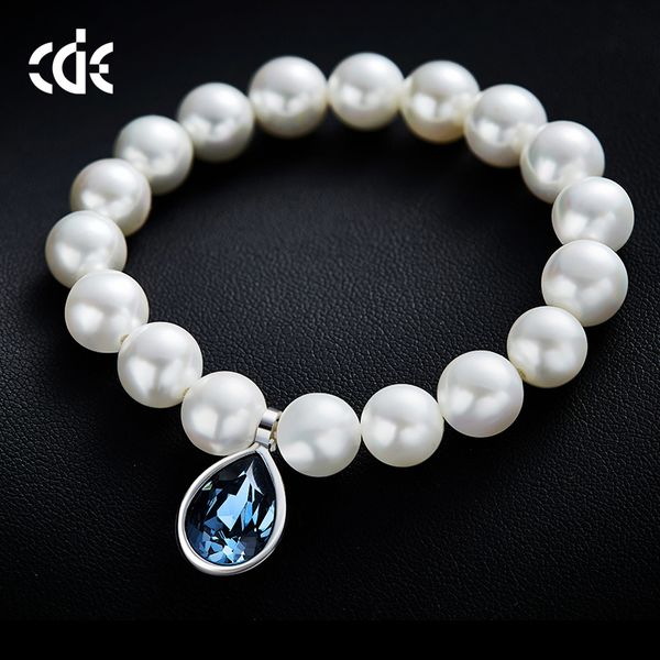 

свадеб бисером жемчужные подарок женщина леди ювелирные изделия с бриллиантами браслеты для невесты действия инициация окончания cde-1352, Golden;silver