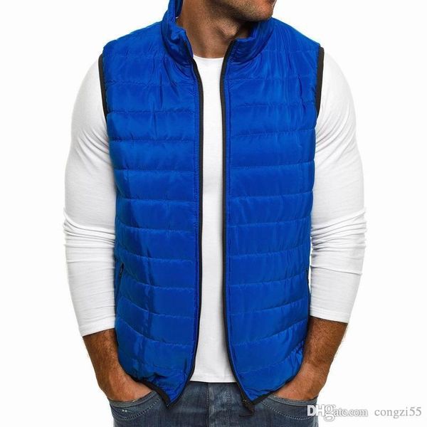 

french new designer men and women winter cotton vest classic cotton jacket guard jacket women's casual simple loose vest j, Black;white
