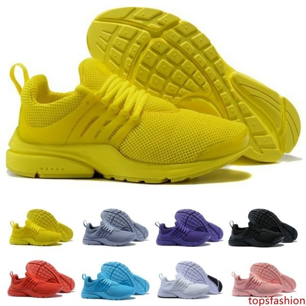 

оптовая продажа presto 5 br qs желтый черный белый мужские кроссовки женские кроссовки мужчины спортивный бегун тренер дизайнерская обувь