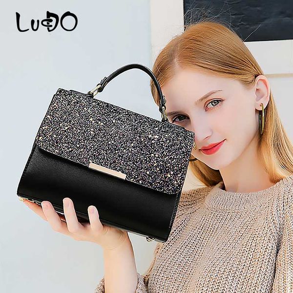 

lucdo famous brands quality leather women handbags designer female shoulder bag ladies crossbody bags for women 2020 tote bag