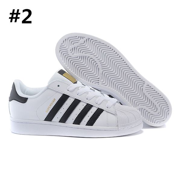 

2019 originals superstar white hologram iridescent junior superstars 80s pride sneakers super star women men sport running shoes 36-45, Black