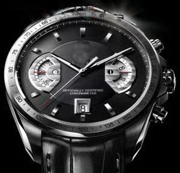 

2019 new leather fa hion heuer wri twatch automatic mechanical port men watch men watche