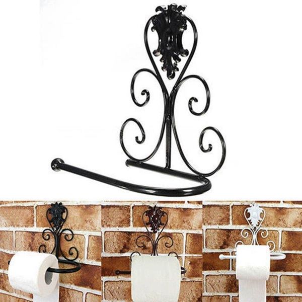 

vintage iron bathroom toilet paper holder classic bathroom accessories toilet towel roll holder bathroom wall mount storage rack