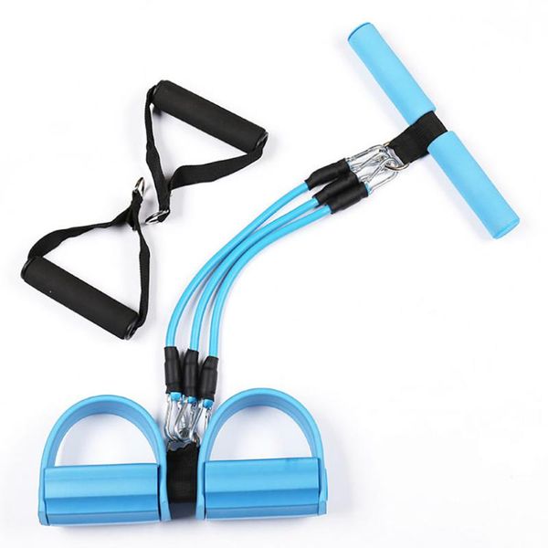 

multifunctional sit-ups assistant chest expander pull rope abdominal abdomen pedal pull rope indoor fitness yoga exercise