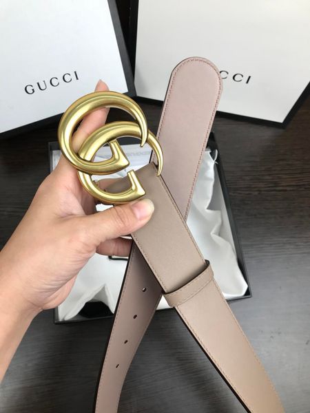 

2018 Ремень высокого качества мужской ремень из натуральной кожи дизайнер G пряжки