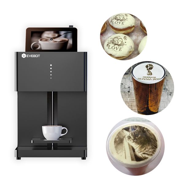 

evebot рукодельного бизнеса принтер 3d-принтер, кофе принтер кофе milktea печатная машина