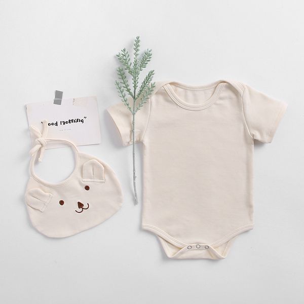 

ins baby kids boy girl clothing summer romper short sleeve with bibs design romper summer lolita romper, Blue