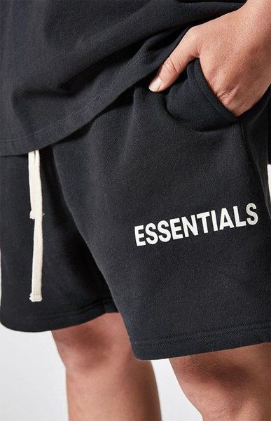 

black fog street essential shorts hip hop brand fashion mens designer clothing men clothing black grey sweat harem shorts, White;black
