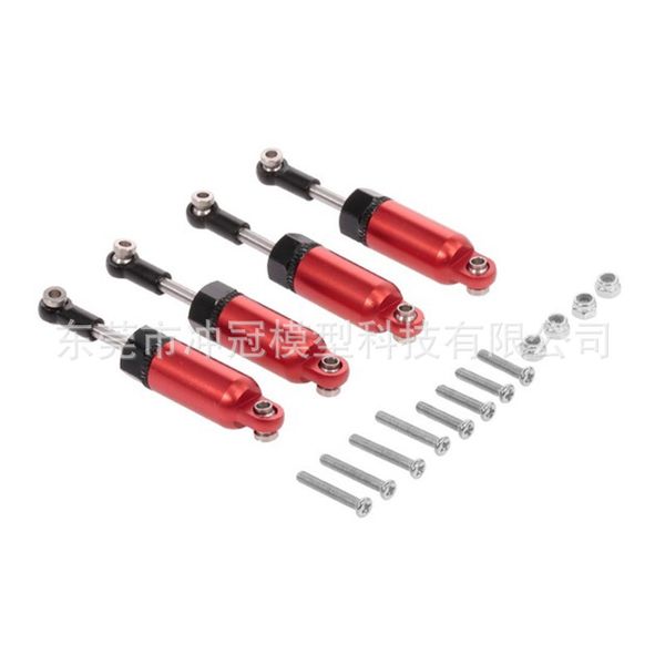 

wanpy long remote control car semi-card pickup mang niu d90 universal modified anti-shock frame upgrade metal shock absorber