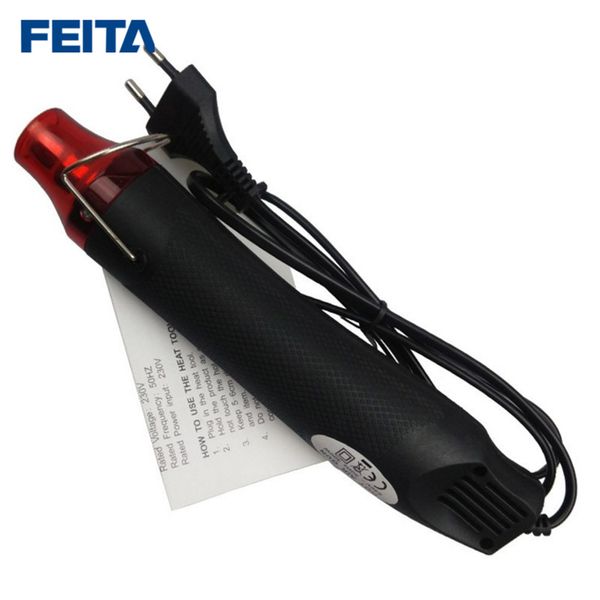 

feita 220/110v diy using heat gun electric power tool air 300w temperature gun with supporting seat shrink plastic fimo dink