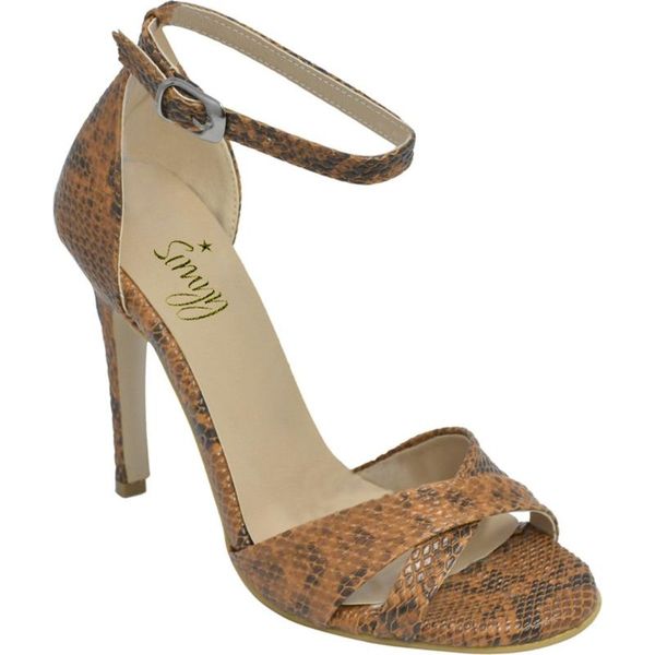 

simyy women heels shoes tan snake printed simyy, Black
