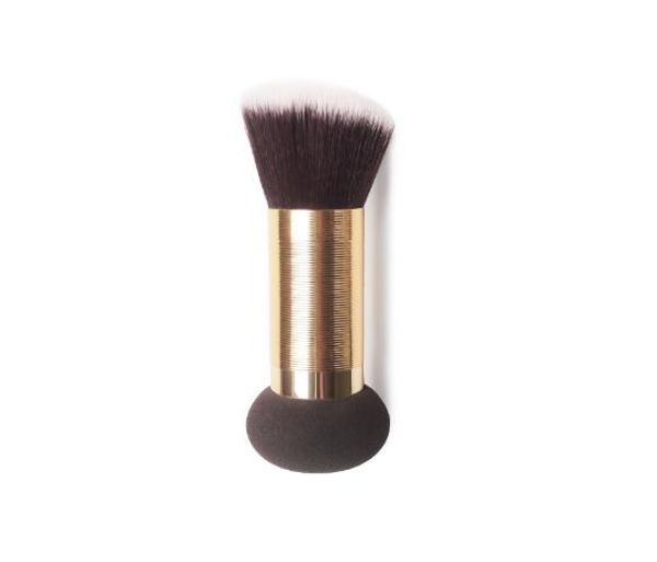 

double head sponge foundationÂ oblique head powder brush makeup brush tool beauty