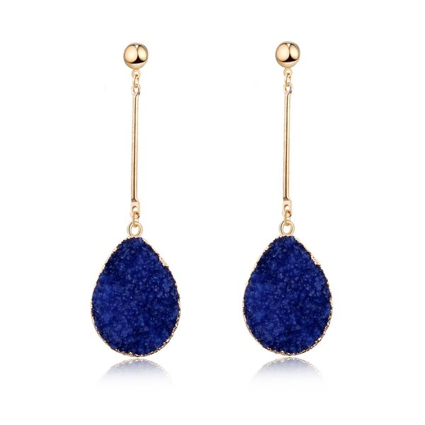 

handmade geometric drop dangle earing eardrop long earrings resin earings for women jewelry, Silver
