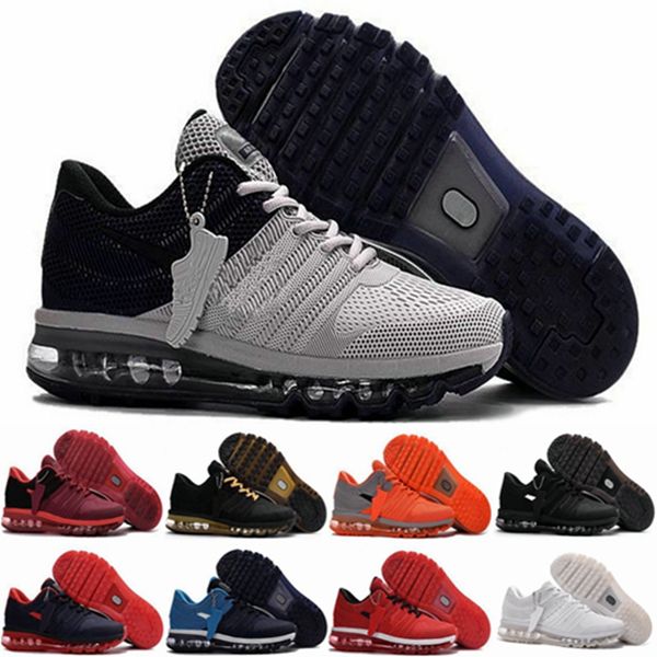 

wholesale kpu 2017 mens running shoes orange grey black white cushion sports sneakers men athletic des chaussures trainers zapatos size 13