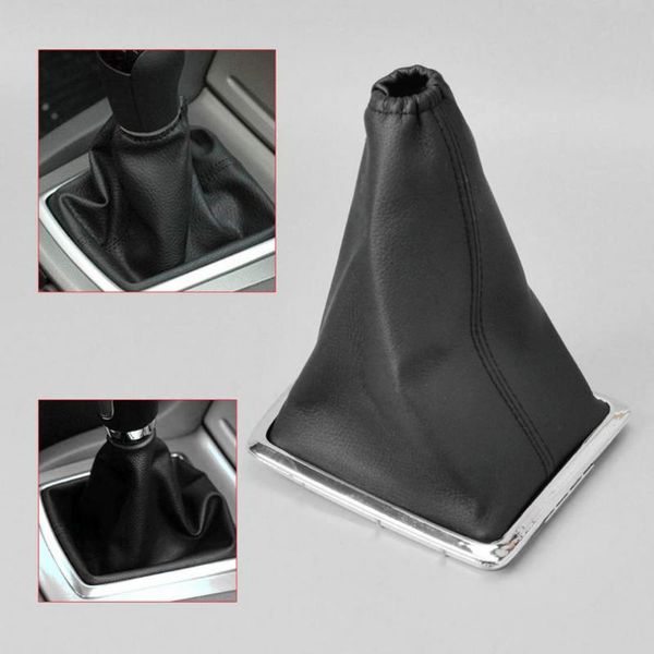 

washable pu leather gear lever cover dust-proof gear protective cover durable fashion car-styling for for focus 2005-2012