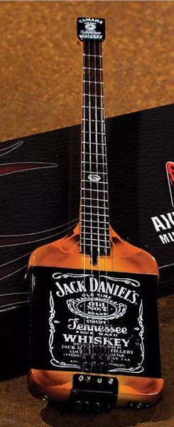 Michael Anthony Van Helen Chickenfoot Whiskey Black Electric Bass Guitar BlackHardware, хвостовик тремоло, 4 струны, ручная роспись, один звукосниматель