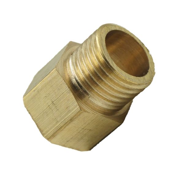 

solid brass barbed double end male hose to female hose threaded fitting coupler connector joint