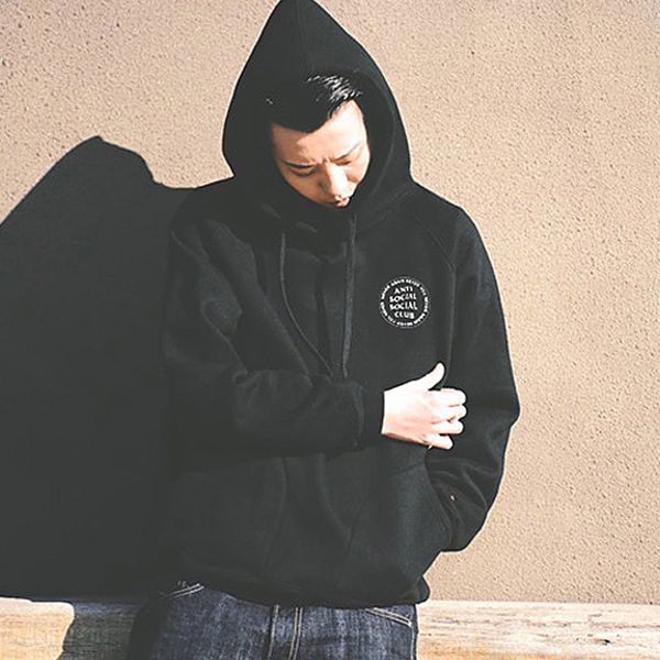 

assc designer luxury mens hoodies tide brand sweatshirts street hip hop simple circle letter women black wild hoodie new arrive, White;black