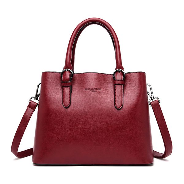 

2020 ladies luxury shoulder bag woman genuine leather handbags bags large casual tote fashion designer hand bags for women