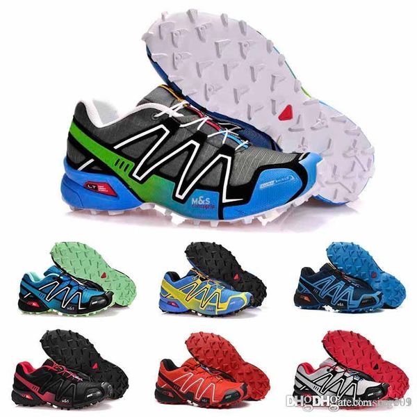 

2019 speed cross 4 iv cs trail running shoes for men women black red blue outdoor hiking athletic sports sneakers size 36-46