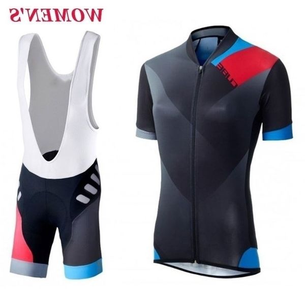 

women s black team cycling jersey sets maillot cycliste pro 2019 breathable ropa ciclismo mtb cycling outfit, Black;red