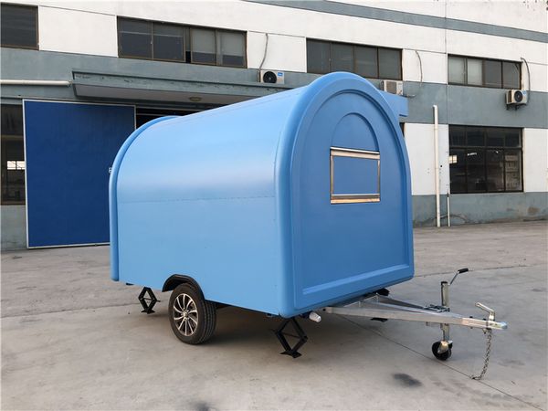 

food truck food trailer mobile kitchen 280x200x240cm navy