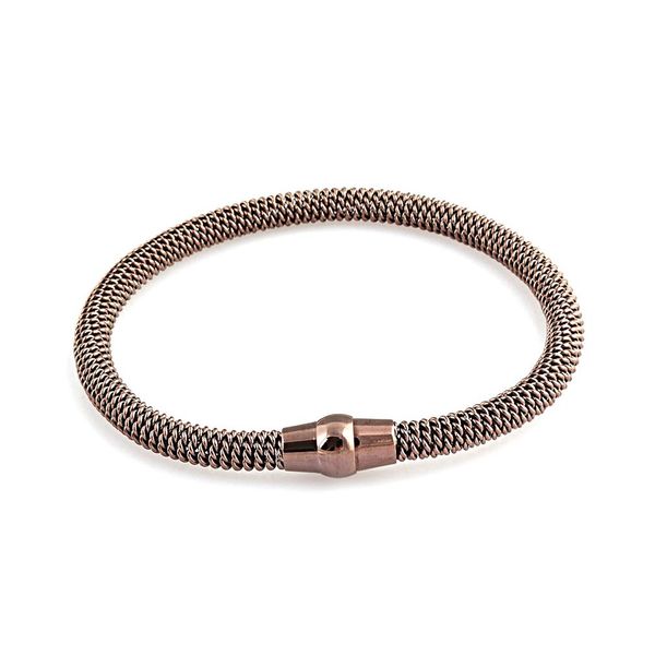 

new stainless steel spring cable bracelet women wrist bracelet women wrist fashion jewelry gifts, Black