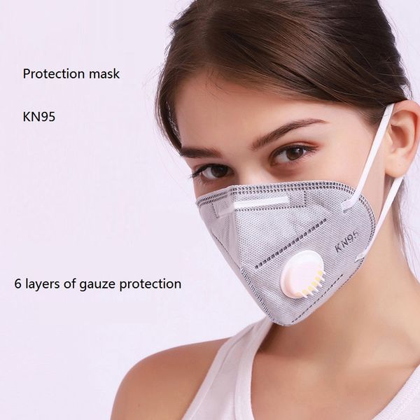 

KN95 маска для лица пылевой фильтр Pape Anti Pollution с клапаном респиратор лицо рот маски для мужчин унисекс. Женщины Дети