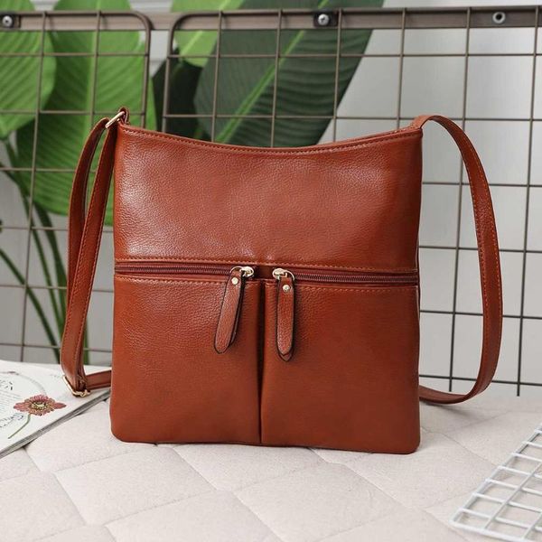 

2020 summer fashion women bag leather handbags simple shoulder bag fashion messenger bags wild large-capacity leisure bolsa #t1g