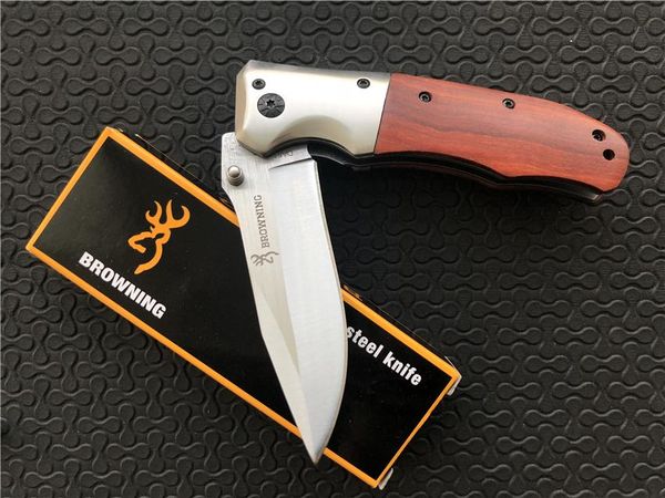 

Новый Браунинг DA51 помощь отверстие Флиппер складной нож 440C лезвие открытый кемпинга спасательные EDC карманный нож выживания охотничьи ножи