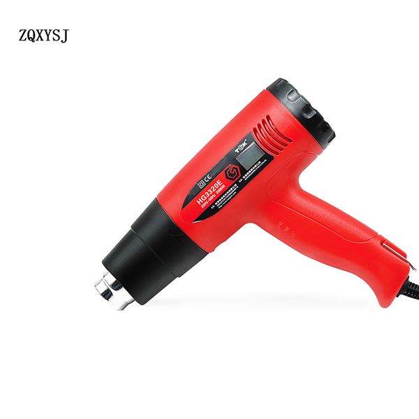 

digital display air gun thermostat car foil baking gun baking shrink film heating hair dryer welding barrel