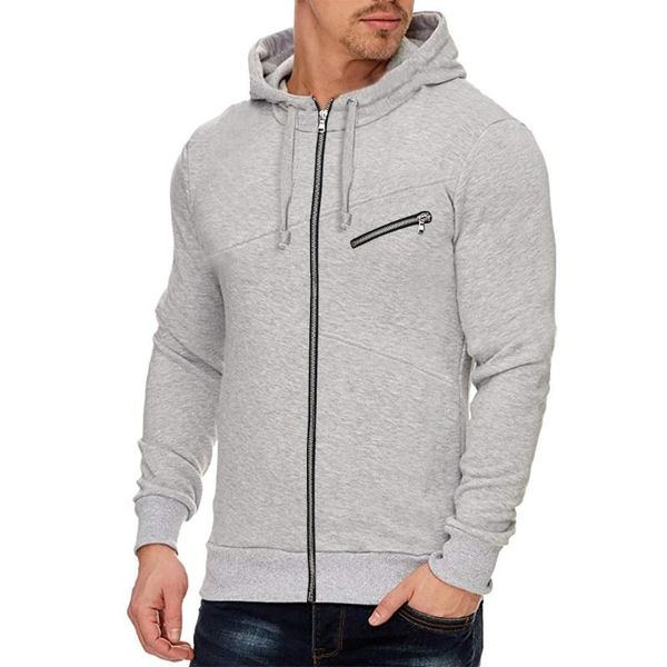 

running jacket sports-wear fashion men's winter long-sleeved zipper utility sweatshirt outdoor sport outwear clothing, Black;red