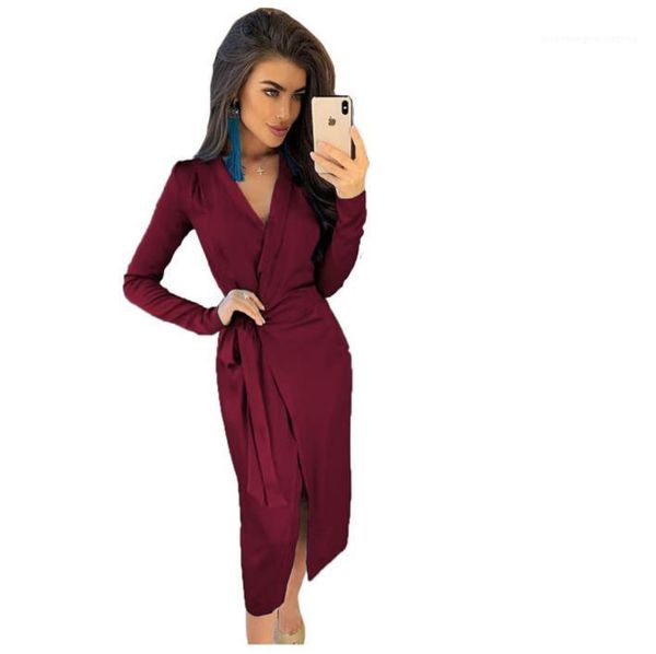 

female party dresses women new desinger pencil dress solid split sashes vestidoes, White;black