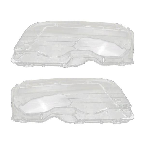 

for e46 2door m3 1998-2001 car headlight clear lens headlamp clear cover coupe convertible auto accessories