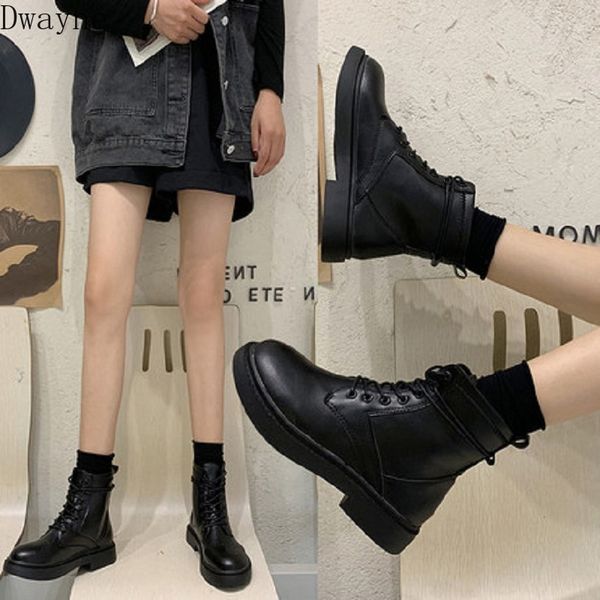 

boots female 2019 new autumn wild low heel boots fashion black plus velvet fashion short tide