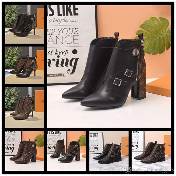 

newst women desigr boot black high heels ankle boot red bottom spikes boots platform fashion boots 100% leather snake skin winter shoes