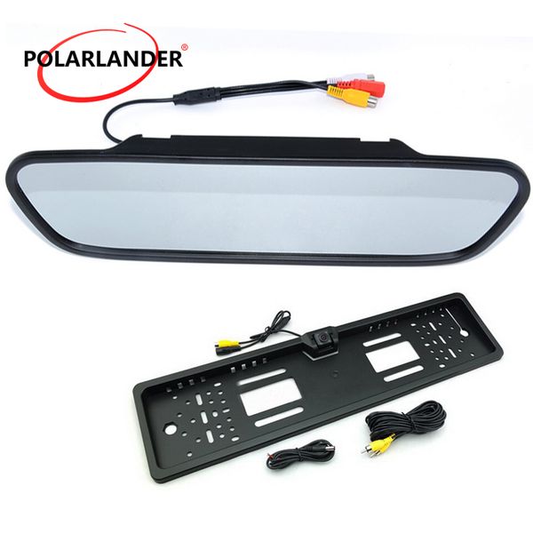 

5 inch dc 12v 170 degree night vision car interior mirror monitor video input car rear view reverse camera auto tft lcd