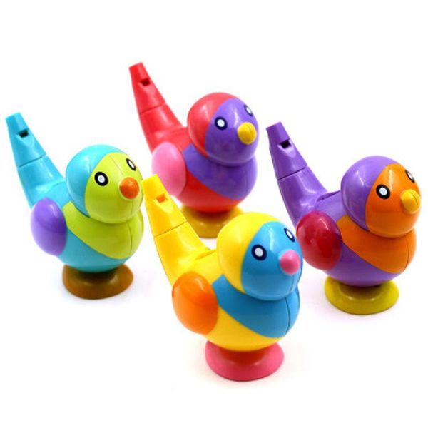 

2019 1pcs lovely bird shape whistle kids music instrumental baby toys 0-12 month bath toy baby educational toys for child