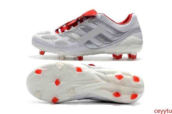 

классика predator precision accelerator electricity fg db david beckham 25th мужская футбольная обувь бутсы футбольные бутсы размер 39-45