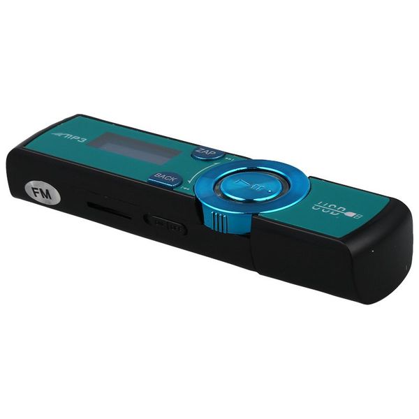 

lcd usb mp3 player fm radio player support 16gb micro sd / tf card with headphones