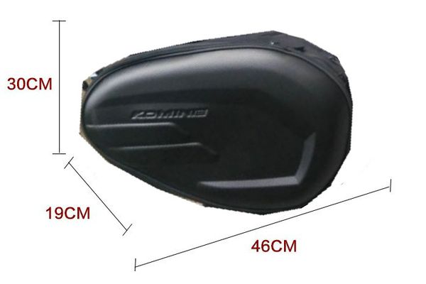 

komine sa212 motorized brigade riding saddle bag side bag really waterproof cover can put down the helmet