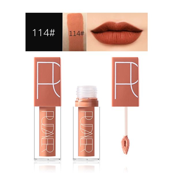 

pudaier 1pc 5 colors batom matte lipgloss velvet liquid lipsticks waterproof long lasting lip gloss lips beauty makeup
