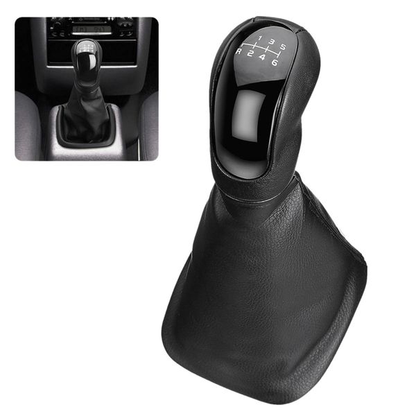 

6 speed gear shift knob gaiter boot shift head for w168 a class 1997-2004