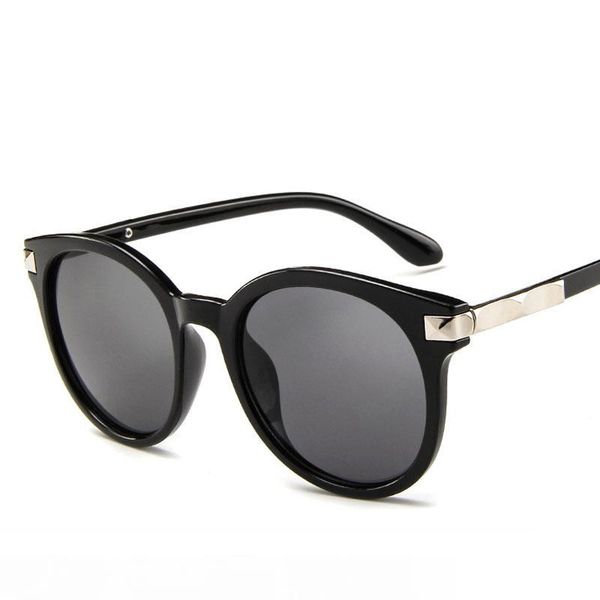 

el malus]2018 new design round frame vintage brand designer sunglasses women sun glasses female eyewear driving outdoor oculos sg022, White;black