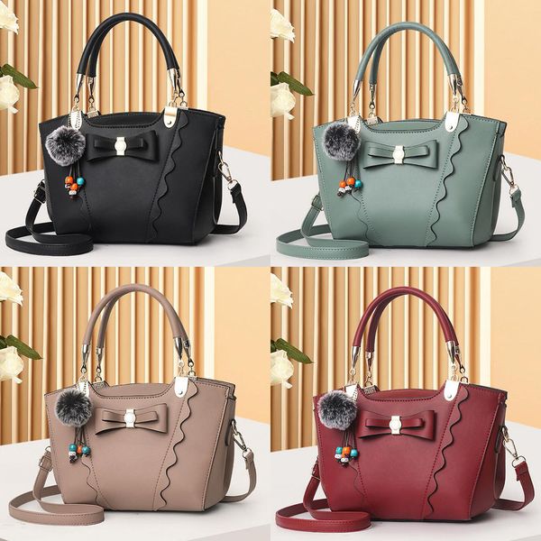 

luxury designer bow women summer handbags purse tote bag new style purse 2020 pu leather shoulder bag