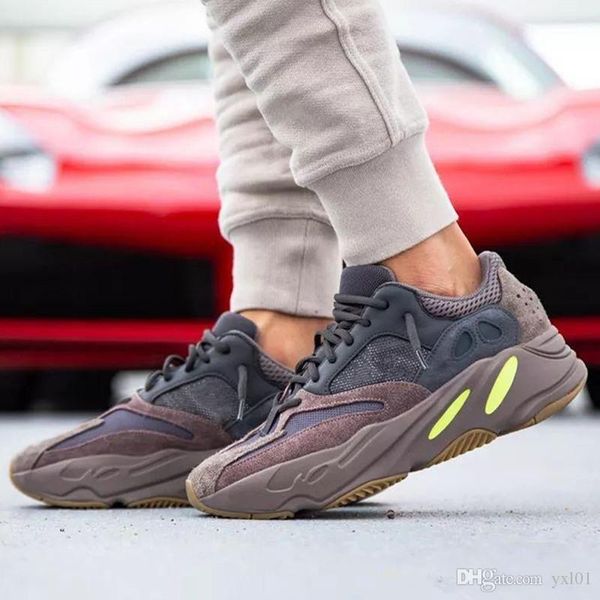 

высокое качество коробки для дешевого wave runner mauve 700 коричневые кроссовки для женщин-тренеров kanye west x спортивный дизайнер кроссо
